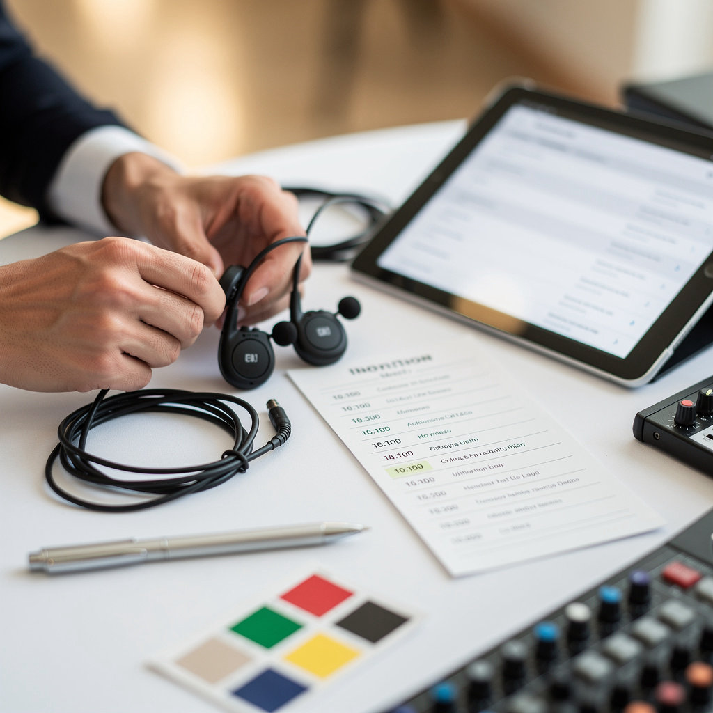 Lauren Kendle Event Production team planning an event in Santa Barbara, California, coordinating vendors and timelines